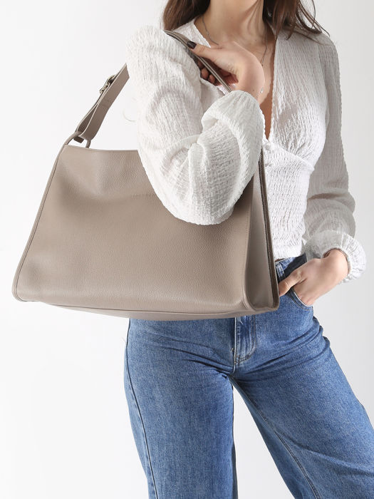 Longchamp Le foulonné Schoudertas Grijs